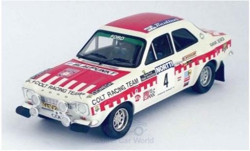 Coche miniatura Ford Escort 1/43 Trofeu MKI RS 1600 No.4 Colt Racing Team Rallye WM 1000 Lakes Rallye 1973 T.Makinen/H.Liddon Ford Escort 1/43 Trofeu MKI RS 1600 No.4 Colt Racing Team Rallye WM 1000 Lakes Rallye 1973 T.Makinen/H.Liddon coche miniatura