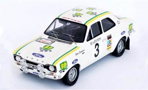 Coche miniatura Ford Escort 1/43 Trofeu MkI RS2000 No.3 BP Racing Team BP Rally Ypern 1972 G.Staepelaere/A.Aerts Ford Escort 1/43 Trofeu MkI RS2000 No.3 BP Racing Team BP Rally Ypern 1972 G.Staepelaere/A.Aerts coche miniatura