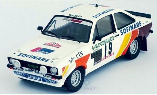 Coche miniatura Ford Escort 1/43 Trofeu MKII No.19 Rallye WM Rally Portugal 1982 M.Silva/R.Bevilacqua Ford Escort 1/43 Trofeu MKII No.19 Rallye WM Rally Portugal 1982 M.Silva/R.Bevilacqua coche miniatura