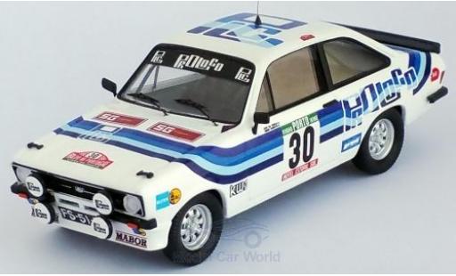Coche miniatura Ford Escort 1/43 Trofeu MKII No.30 Rallye WM Rally Portugal 1980 J.M.Cunha/J.Barreto Ford Escort 1/43 Trofeu MKII No.30 Rallye WM Rally Portugal 1980 J.M.Cunha/J.Barreto coche miniatura