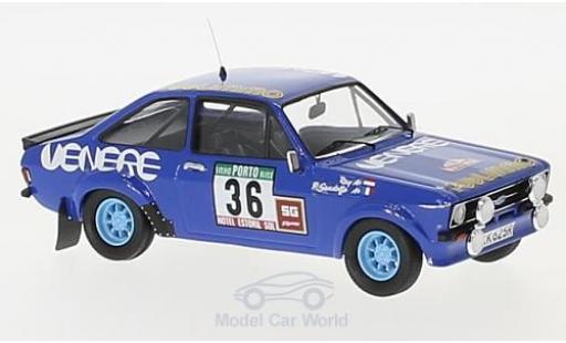 Coche miniatura Ford Escort MKI 1/43 Trofeu MKII No.36 Venere/Publimmo Rallye Portugal 1980 Ray/P.Gandolfo Ford Escort MKI 1/43 Trofeu MKII No.36 Venere/Publimmo Rallye Portugal 1980 Ray/P.Gandolfo coche miniatura
