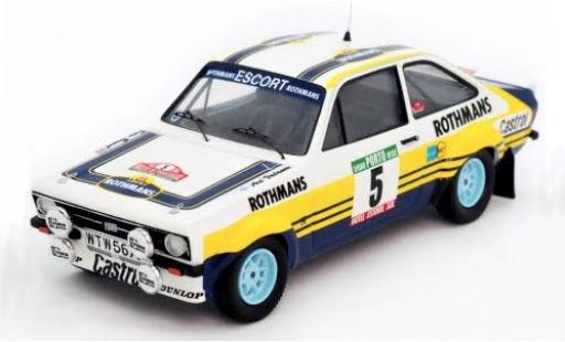 Coche miniatura Ford Escort 1/43 Trofeu MkII No.5 Rothmans Rally WM Rally Portugal 1979 A.Vatanen/P.Bryant Ford Escort 1/43 Trofeu MkII No.5 Rothmans Rally WM Rally Portugal 1979 A.Vatanen/P.Bryant coche miniatura