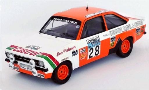Coche miniatura Ford Escort 1/43 Trofeu MkII RHD No.28 Team Castrol Castrol RAC Rally 1978 M.Wilson/R.Palmer Ford Escort 1/43 Trofeu MkII RHD No.28 Team Castrol Castrol RAC Rally 1978 M.Wilson/R.Palmer coche miniatura