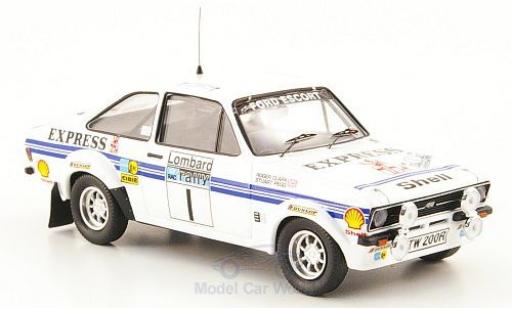 Coche miniatura Ford Escort MKI 1/43 Trofeu MKII RS 1800 No.1 Express Rallye WM RAC Rallye 1977 R.Clark/S.Pegg Ford Escort MKI 1/43 Trofeu MKII RS 1800 No.1 Express Rallye WM RAC Rallye 1977 R.Clark/S.Pegg coche miniatura