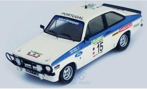 Coche miniatura Ford Escort 1/43 Trofeu MKII RS 2000 No.15 Rallye WM Rallye Bandama 1979 C.Torres/M.Oliveira Ford Escort 1/43 Trofeu MKII RS 2000 No.15 Rallye WM Rallye Bandama 1979 C.Torres/M.Oliveira coche miniatura