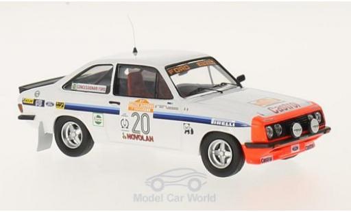 Coche miniatura Ford Escort MKI 1/43 Trofeu MKII RS 2000 No.20 Rallye WM Rallye San Remo 1979 A.Presotto/M.Sghedoni Ford Escort MKI 1/43 Trofeu MKII RS 2000 No.20 Rallye WM Rallye San Remo 1979 A.Presotto/M.Sghedoni coche miniatura