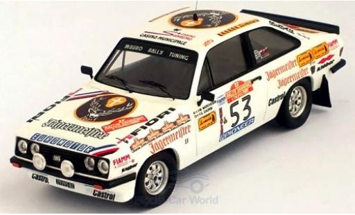 Coche miniatura Ford Escort 1/43 Trofeu MKII RS 2000 No.53 Rallye WM Rally San Remo 1980 M.Marchesini/G.Caorsi Ford Escort 1/43 Trofeu MKII RS 2000 No.53 Rallye WM Rally San Remo 1980 M.Marchesini/G.Caorsi coche miniatura