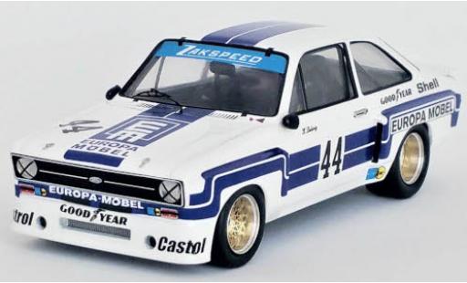 Coche miniatura Ford Escort 1/43 Trofeu MKII RS No.44 Zakspeed Europa Möbel DRM Norisring 1976 K.Ludwig Ford Escort 1/43 Trofeu MKII RS No.44 Zakspeed Europa Möbel DRM Norisring 1976 K.Ludwig coche miniatura