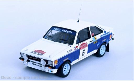 Coche miniatura Ford Escort 1/43 Trofeu RS 1800 MKII Rallye Sanremo 1977 #1 1:43 Ford Escort 1/43 Trofeu RS 1800 MKII Rallye Sanremo 1977 #1 1:43 coche miniatura