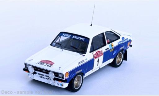 Coche miniatura Ford Escort 1/43 Trofeu RS 1800 MKII Rallye Sanremo 1977 #6 1:43 Ford Escort 1/43 Trofeu RS 1800 MKII Rallye Sanremo 1977 #6 1:43 coche miniatura
