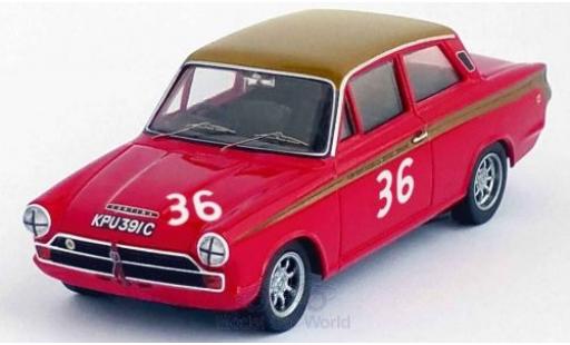 Coche miniatura Ford Lotus 1/43 Trofeu Cortina RHD No.36 Alan Mann Racing Snetterton 1966 J.Stewart Ford Lotus 1/43 Trofeu Cortina RHD No.36 Alan Mann Racing Snetterton 1966 J.Stewart coche miniatura