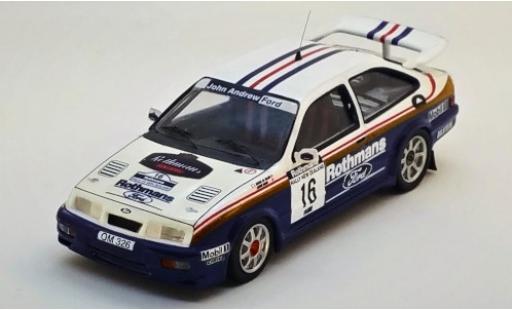 Coche miniatura Ford Sierra 1/43 Trofeu RS Cosworth No.16 John Andrew Rothmans Rallye WM Rallye New Zealand 1989 S.Al-Hajri/S.Bond Ford Sierra 1/43 Trofeu RS Cosworth No.16 John Andrew Rothmans Rallye WM Rallye New Zealand 1989 S.Al-Hajri/S.Bond coche miniatura
