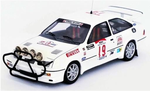 Coche miniatura Ford Sierra 1/43 Trofeu RS Cosworth No.19 Rallye WM Safari Rallye 1987 J.Hellier/D.Williamson Ford Sierra 1/43 Trofeu RS Cosworth No.19 Rallye WM Safari Rallye 1987 J.Hellier/D.Williamson coche miniatura