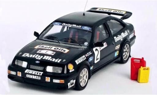 Coche miniatura Ford Sierra 1/43 Trofeu RS Cosworth No.2 Daily Mail Audi Sport Rally 1987 avec plinthe M.Lovell/J.Williams Ford Sierra 1/43 Trofeu RS Cosworth No.2 Daily Mail Audi Sport Rally 1987 avec plinthe M.Lovell/J.Williams coche miniatura
