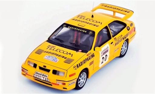 Coche miniatura Ford Sierra 1/43 Trofeu RS Cosworth No.20 British Telecom Radiopaging Rallye WM RAC Rallye 1987 M.Lovell/R.Freeman Ford Sierra 1/43 Trofeu RS Cosworth No.20 British Telecom Radiopaging Rallye WM RAC Rallye 1987 M.Lovell/R.Freeman coche miniatura