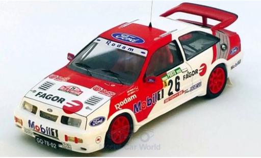 Coche miniatura Ford Sierra 1/43 Trofeu RS Cosworth No.26 Rallye WM Rally Portugal 1992 J.Miguel/L.Lisboa Ford Sierra 1/43 Trofeu RS Cosworth No.26 Rallye WM Rally Portugal 1992 J.Miguel/L.Lisboa coche miniatura