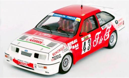 Coche miniatura Ford Sierra 1/43 Trofeu RS Cosworth No.43 Rallye WM Rally Monte Carlo 1988 J.P.Rouget/F.Lelievre Ford Sierra 1/43 Trofeu RS Cosworth No.43 Rallye WM Rally Monte Carlo 1988 J.P.Rouget/F.Lelievre coche miniatura