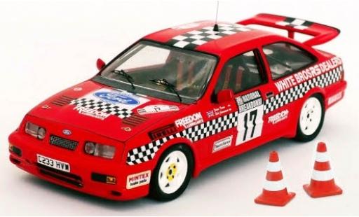 Coche miniatura Ford Sierra 1/43 Trofeu RS Cosworth RHD No.17 National Breakdown Rally 1987 avec Pylônes R.Stoneman/P.Davis Ford Sierra 1/43 Trofeu RS Cosworth RHD No.17 National Breakdown Rally 1987 avec Pylônes R.Stoneman/P.Davis coche miniatura
