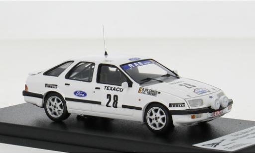 Coche miniatura Ford Sierra 1/43 Trofeu XR 4x4 Boucles de Spa 1986 #38 1:43 Ford Sierra 1/43 Trofeu XR 4x4 Boucles de Spa 1986 #38 1:43 coche miniatura