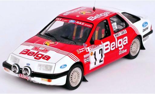 Coche miniatura Ford Sierra 1/43 Trofeu XR 4x4 No.12 Belga Rallye WM Rallye Monte Carlo 1987 R.Droogmans/R.Joosten Ford Sierra 1/43 Trofeu XR 4x4 No.12 Belga Rallye WM Rallye Monte Carlo 1987 R.Droogmans/R.Joosten coche miniatura
