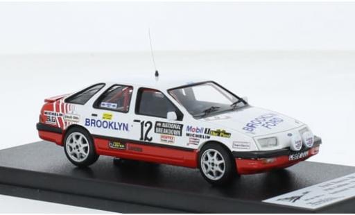 Coche miniatura Ford Sierra 1/43 Trofeu XR 4x4 RHD No.12 National Breakdown Rally 1987 1:43 Ford Sierra 1/43 Trofeu XR 4x4 RHD No.12 National Breakdown Rally 1987 1:43 coche miniatura