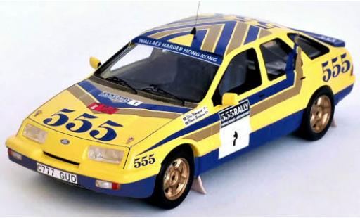 Coche miniatura Ford Sierra 1/43 Trofeu XR4x4 No.1 555 Rallye Hong Kong - Peking 1987 S.Blomqvist/B.Berglund Ford Sierra 1/43 Trofeu XR4x4 No.1 555 Rallye Hong Kong - Peking 1987 S.Blomqvist/B.Berglund coche miniatura