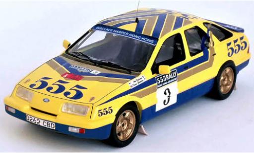 Coche miniatura Ford Sierra 1/43 Trofeu XR4x4 No.3 555 Rallye Hong Kong - Peking 1987 A.Vatanen/K.Gormley Ford Sierra 1/43 Trofeu XR4x4 No.3 555 Rallye Hong Kong - Peking 1987 A.Vatanen/K.Gormley coche miniatura