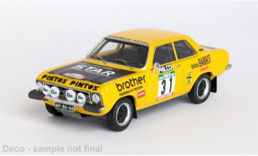 Coche miniatura Opel Ascona 1/43 Trofeu Rally Portugal 1976 #31 1:43 Opel Ascona 1/43 Trofeu Rally Portugal 1976 #31 1:43 coche miniatura