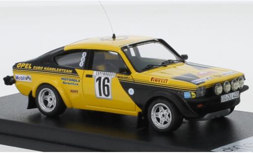 Coche miniatura Opel Kadett 1/43 Trofeu C GT/E No.16 Euro Händlerteam Rallye WM Rallye Monte Carlo 1976 W.Röhrl/J.Berger Opel Kadett 1/43 Trofeu C GT/E No.16 Euro Händlerteam Rallye WM Rallye Monte Carlo 1976 W.Röhrl/J.Berger coche miniatura