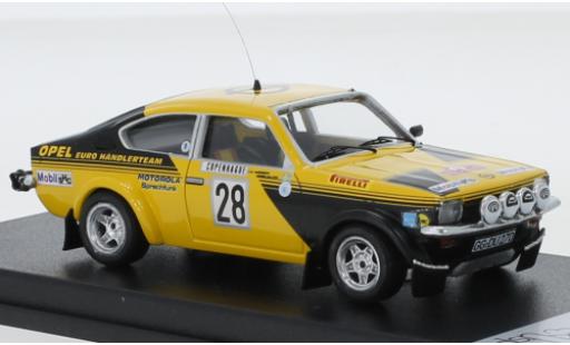 Coche miniatura Opel Kadett 1/43 Trofeu C GT/E No.28 Rallye WM Rallye Monte Carlo 1976 A.Kulläng/C.-G.Andersson Opel Kadett 1/43 Trofeu C GT/E No.28 Rallye WM Rallye Monte Carlo 1976 A.Kulläng/C.-G.Andersson coche miniatura