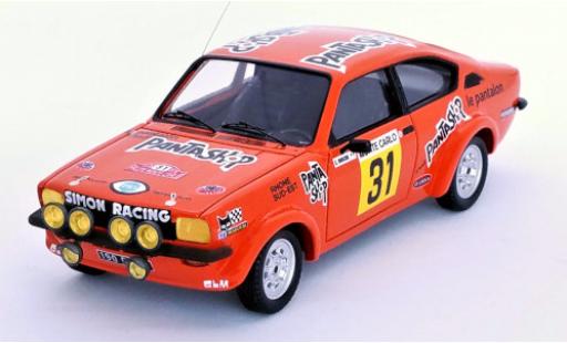 Coche miniatura Opel Kadett 1/43 Trofeu GT/E No.31 Pantashop Rallye WM Rally Monte Carlo 1978 C.Dorche/J.B.Vieu Opel Kadett 1/43 Trofeu GT/E No.31 Pantashop Rallye WM Rally Monte Carlo 1978 C.Dorche/J.B.Vieu coche miniatura