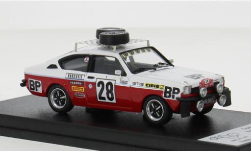 Coche miniatura Opel Kadett 1/43 Trofeu GT/E Rally Monte Carlo 1977 #28 1:43 Opel Kadett 1/43 Trofeu GT/E Rally Monte Carlo 1977 #28 1:43 coche miniatura