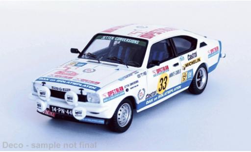 Coche miniatura Opel Kadett 1/43 Trofeu GT/E Rally Monte Carlo 1978 #33 1:43 Opel Kadett 1/43 Trofeu GT/E Rally Monte Carlo 1978 #33 1:43 coche miniatura