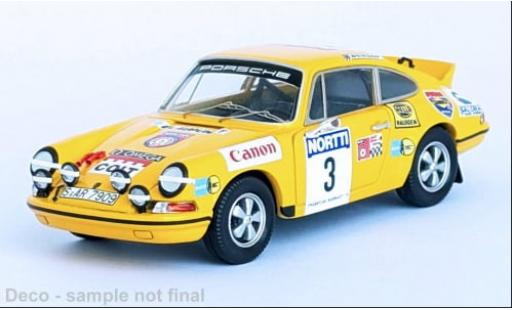 Coche miniatura Porsche 911 1/43 Trofeu Carrera RS No.3 Rallye WM 1000 Lakes Rallye 1973 1:43 Porsche 911 1/43 Trofeu Carrera RS No.3 Rallye WM 1000 Lakes Rallye 1973 1:43 coche miniatura