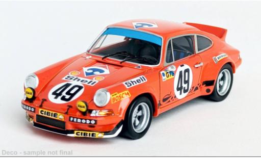 Coche miniatura Porsche 911 1/43 Trofeu Carrera RSR 24h Le Mans 1973 #49 1:43 Porsche 911 1/43 Trofeu Carrera RSR 24h Le Mans 1973 #49 1:43 coche miniatura