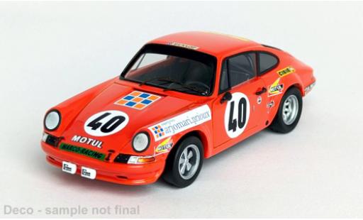 Coche miniatura Porsche 911 1/43 Trofeu S 24h Le Mans 1972 #40 1:43 Porsche 911 1/43 Trofeu S 24h Le Mans 1972 #40 1:43 coche miniatura