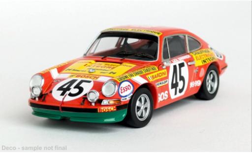 Coche miniatura Porsche 911 1/43 Trofeu S 24h Le Mans 1972 #45 1:43 Porsche 911 1/43 Trofeu S 24h Le Mans 1972 #45 1:43 coche miniatura