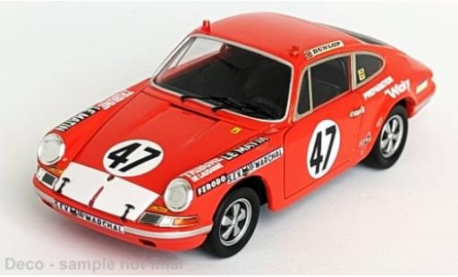 Coche miniatura Porsche 911 1/43 Trofeu S No.47 24h Le Mans 1971 1:43 Porsche 911 1/43 Trofeu S No.47 24h Le Mans 1971 1:43 coche miniatura