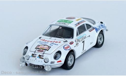 Coche miniatura Alpine A110 1/43 Trofeu Renault Rally Ypres 1973 #7 1:43 Alpine A110 1/43 Trofeu Renault Rally Ypres 1973 #7 1:43 coche miniatura