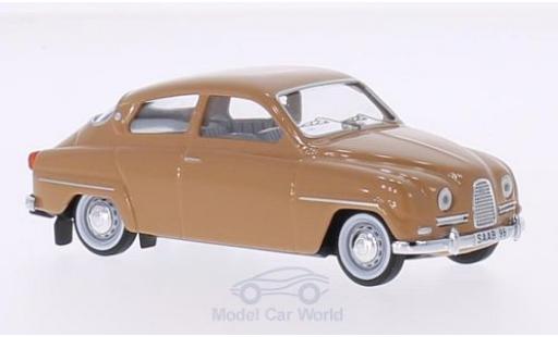 Saab 96 1/43 Trofeu marron coche miniatura