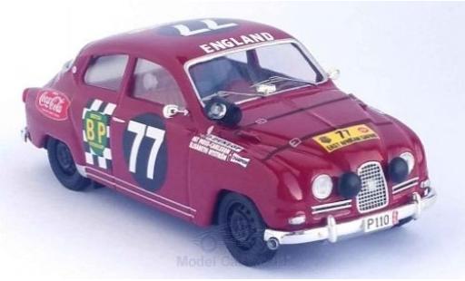 Coche miniatura Saab 96 1/43 Trofeu No.77 East African Safari Rally 15 P.Moss/E.Nystrom Saab 96 1/43 Trofeu No.77 East African Safari Rally 15 P.Moss/E.Nystrom coche miniatura