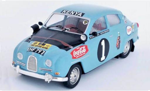 Coche miniatura Saab 96 1/43 Trofeu RHD No.1 East African Safari Rally 13 K.Mayers/P.Potter Saab 96 1/43 Trofeu RHD No.1 East African Safari Rally 13 K.Mayers/P.Potter coche miniatura
