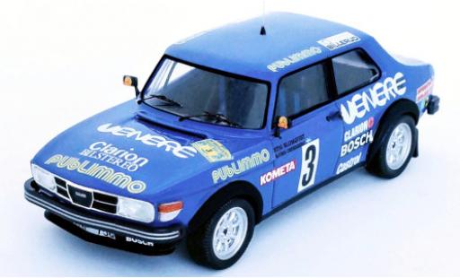 Coche miniatura Saab 99 1/43 Trofeu No.3 Publimmo Rallye WM Rally Schweden 1981 S.Blomqvist/B.Cederberg Saab 99 1/43 Trofeu No.3 Publimmo Rallye WM Rally Schweden 1981 S.Blomqvist/B.Cederberg coche miniatura
