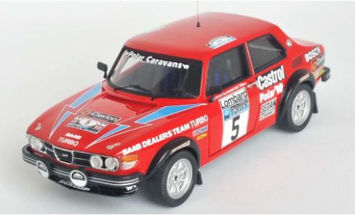 Coche miniatura Saab 99 1/43 Trofeu No.5 Rallye WM RAC Rallye 1979 S.Blomqvist/B.Cederberg Saab 99 1/43 Trofeu No.5 Rallye WM RAC Rallye 1979 S.Blomqvist/B.Cederberg coche miniatura