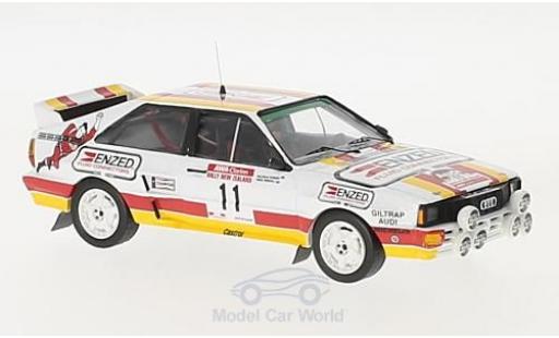 Coche miniatura Audi Quattro 1/43 Trofeu quattro A2 No.11 Rallye New Zealand 1985 M.Stewart/D.Parkhill Audi Quattro 1/43 Trofeu quattro A2 No.11 Rallye New Zealand 1985 M.Stewart/D.Parkhill coche miniatura