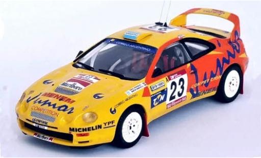 Coche miniatura Toyota Celica 1/43 Trofeu GT Four No.23 Tomaz Auto Rallye WM Rally Portugal 1997 R.Sufan/M.Christie Toyota Celica 1/43 Trofeu GT Four No.23 Tomaz Auto Rallye WM Rally Portugal 1997 R.Sufan/M.Christie coche miniatura