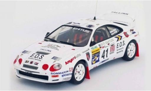 Coche miniatura Toyota Celica 1/43 Trofeu GT Four (ST205) No.41 Rallye WM Rallye Portugal 1998 M.Märtin/T.Kitsing Toyota Celica 1/43 Trofeu GT Four (ST205) No.41 Rallye WM Rallye Portugal 1998 M.Märtin/T.Kitsing coche miniatura