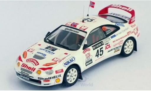 Coche miniatura Toyota Celica 1/43 Trofeu GT Four ST205 No.45 Rallye WM RAC Rallye 1998 P.Solberg/C.Menkerud Toyota Celica 1/43 Trofeu GT Four ST205 No.45 Rallye WM RAC Rallye 1998 P.Solberg/C.Menkerud coche miniatura