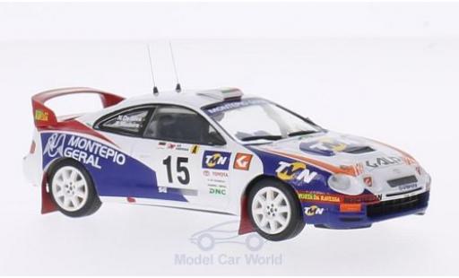 Coche miniatura Toyota Celica 1/43 Trofeu ST205 No.15 Rallye Portugal 1998 R.Madeira/N.R.Silva Toyota Celica 1/43 Trofeu ST205 No.15 Rallye Portugal 1998 R.Madeira/N.R.Silva coche miniatura
