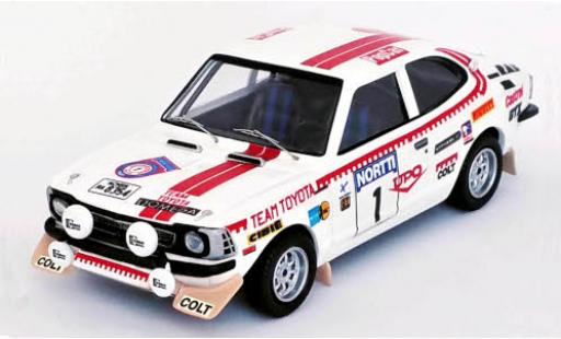 Coche miniatura Toyota Corolla 1/43 Trofeu Levin No.1 Rallye WM 1000 Lakes Rallye 1975 H.Mikkola/A.Aho Toyota Corolla 1/43 Trofeu Levin No.1 Rallye WM 1000 Lakes Rallye 1975 H.Mikkola/A.Aho coche miniatura